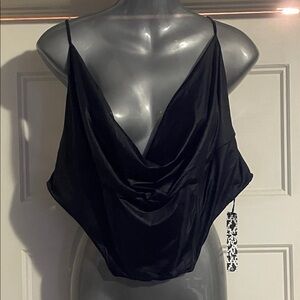 asos luxe Black Women's Top